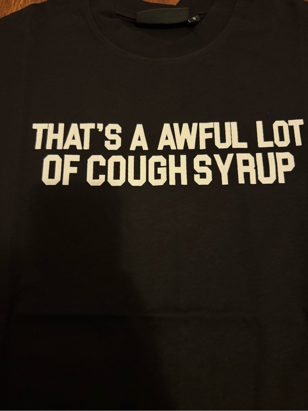 Awful Lot Of Cough Syrup and Trapstar shirt. - Picture 2 of 3